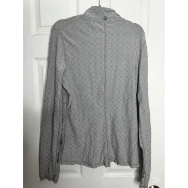 Prana gray zip up size M athletic outerwear - Image 2