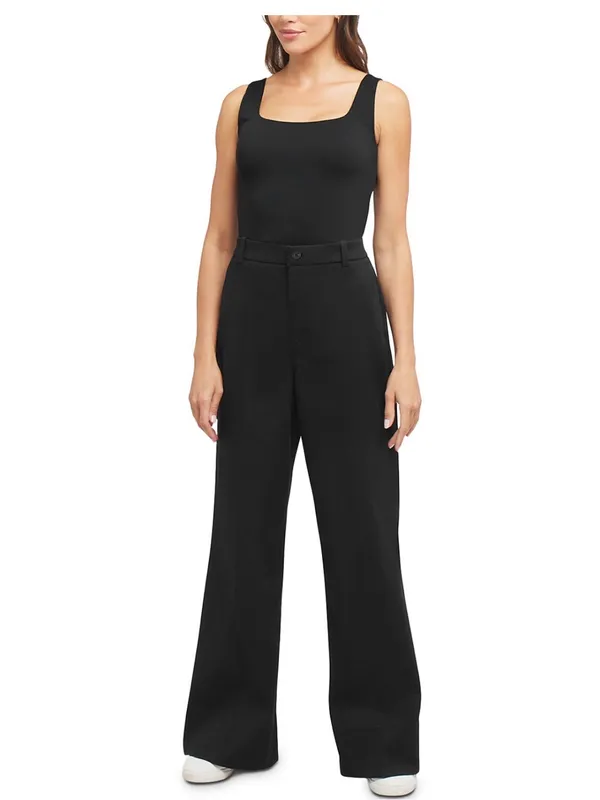 SPANX stretch twill wide leg Black Size XL - Image 2
