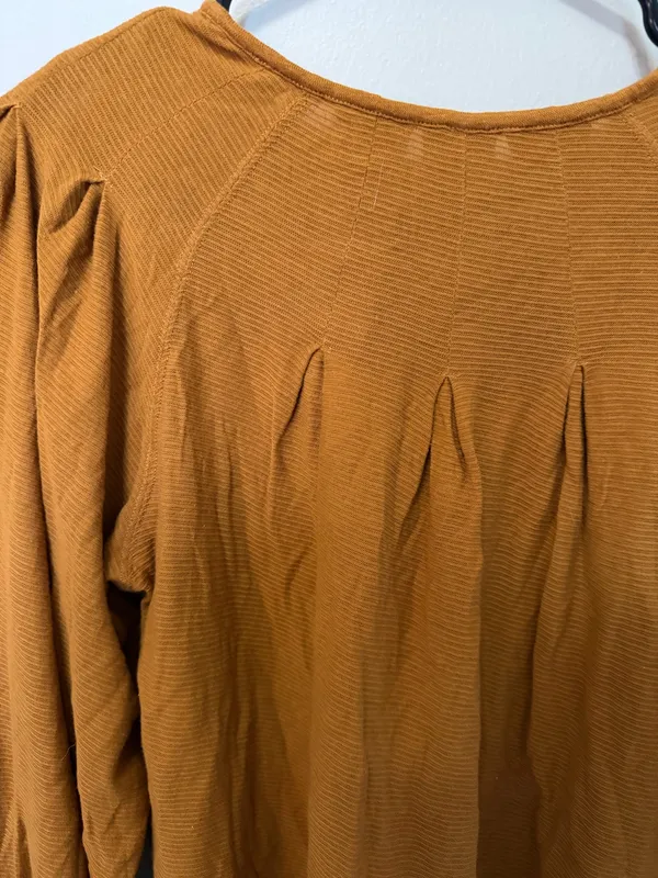 Free People Blouse Long Sleeve - Image 3