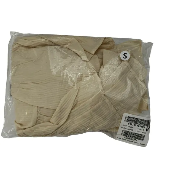 J.Crew Halter top and skirt set in airy gauze Cream S NWT - Image 2
