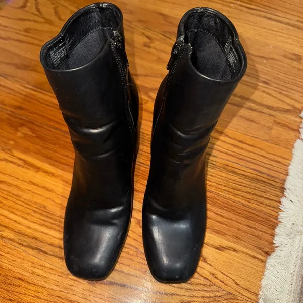 Steve Madden Square Toe Heeled Ankle Boot - Image 6