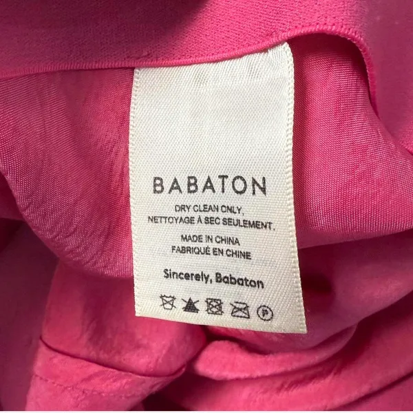Babaton by Aritzia | Pink Satin Midi Slip Skirt - Size 4 (Like New) - Image 7