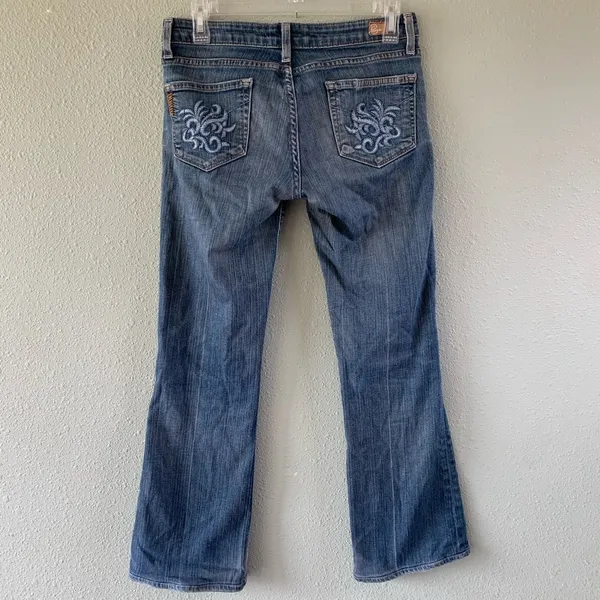 Paige Denim Jean 27 Laurel Canyon bootcut medium - Image 6