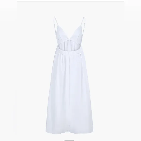 COMMENSE Coastal Cowgirl Open Back Long Dress Small NWT - Image 4