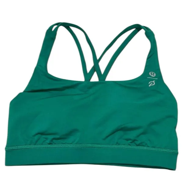 Lululemon Energy Bra Medium Support, B–D Cups green size 4 NWT - Image 8