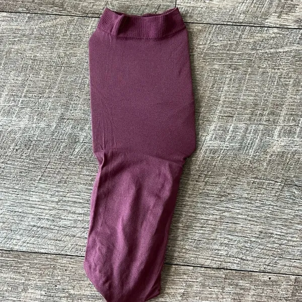 J. Crew Mulberry Plum Stretchy Opaque Tight Anklets Ankle Socks Womens NWOT - Image 3