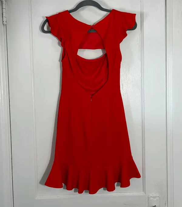 Hello Molly Red Mini Dress - Image 3