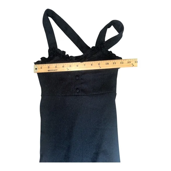 Urban Outfitters Black Textured Mini Dress, XS‎ - Image 7