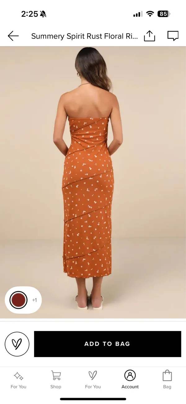 Lulus Midi Dress - Image 4