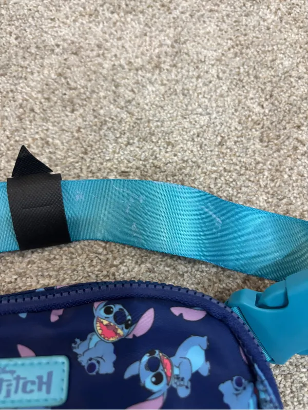 Disney Lilo & Stitch blue all-over print belt bag - Image 2