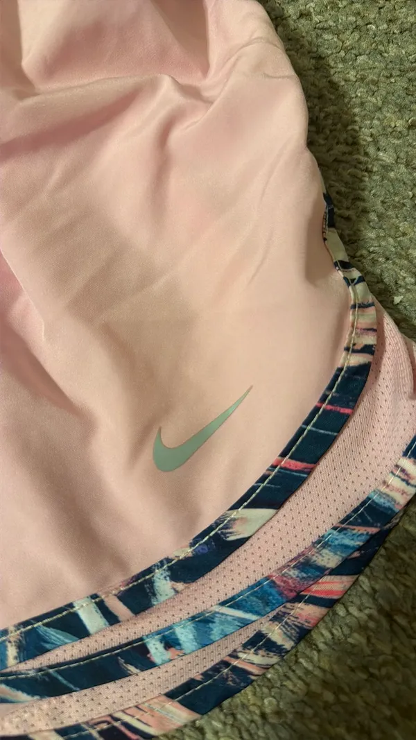 Light Pink Nike Running Shorts - Image 4