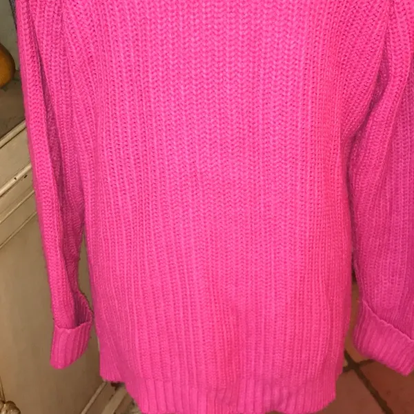 Dots sweater Pink Size XL - Image 4