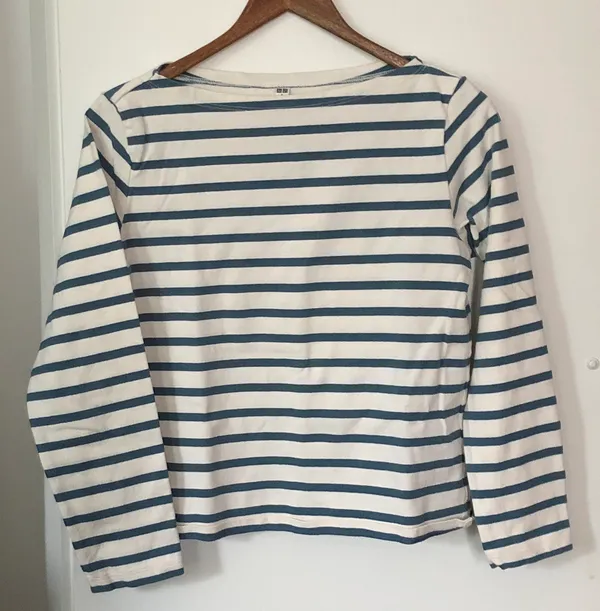 Blue And White Top - Image 2