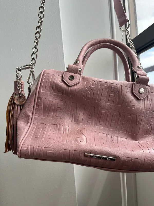 Steve Madden Shoulder Bag Pink Mauve - Image 7