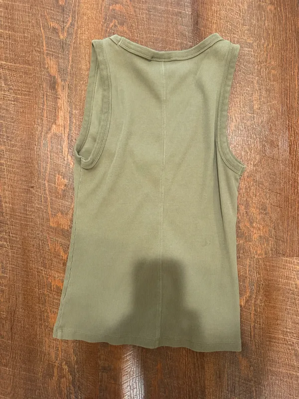 Universal Threads Universal Thread Tank Top Green - Image 2
