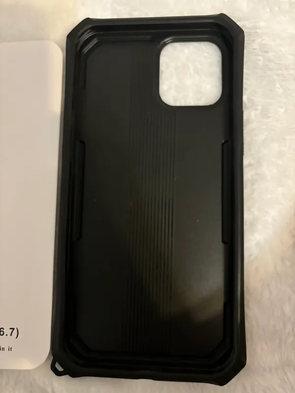 Iphone 12 pro max Case Black - Image 2