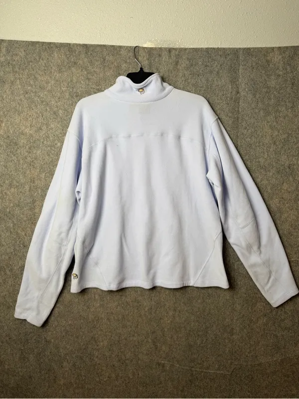 Mountain Hardware Woman’s XL Light Lavender Half-Zip Fleece Pullover - Image 7