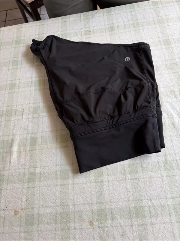 Lululemon Black Women's Athletic Shorts - Stretch Performance - Image 5