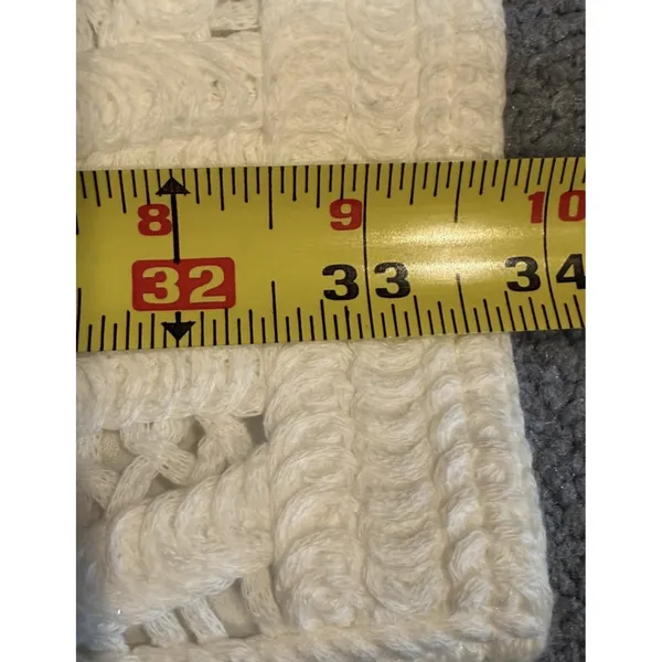 French Connection Mesi Macrame Dress‎ White Size 6 NWT 71HOM Bridal Crochet - Image 15