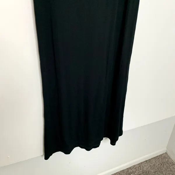 Hatch The Long Body Tank Maxi Dress Black Womens Size 2 Medium Maternity - Image 5