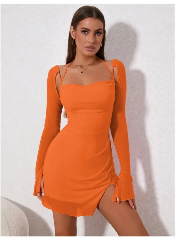 Orange Draped Side - Image 4