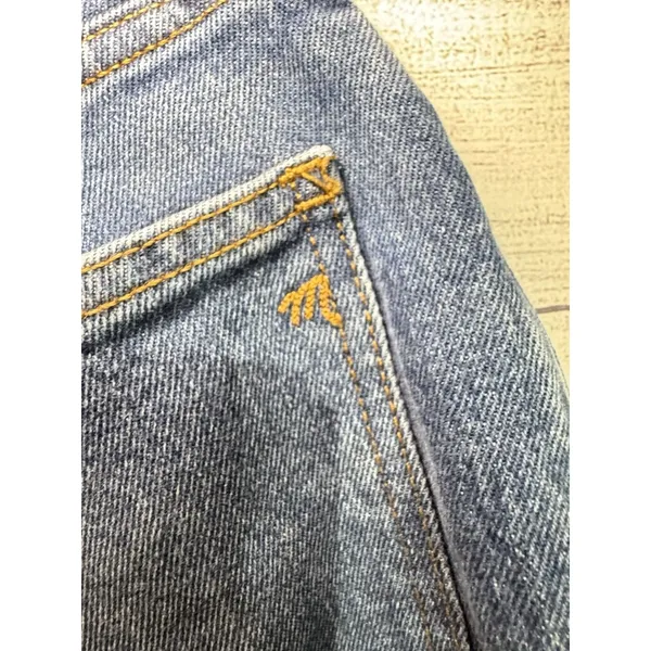 Madewell The Perfect Vintage Straight Jean Womens Size 30P NEW Jeans Whiskering - Image 6