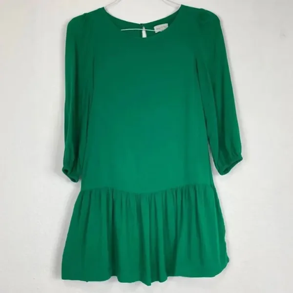 ✨ Anthropologie Meadow Rue Green Dress ✨ - Image 5