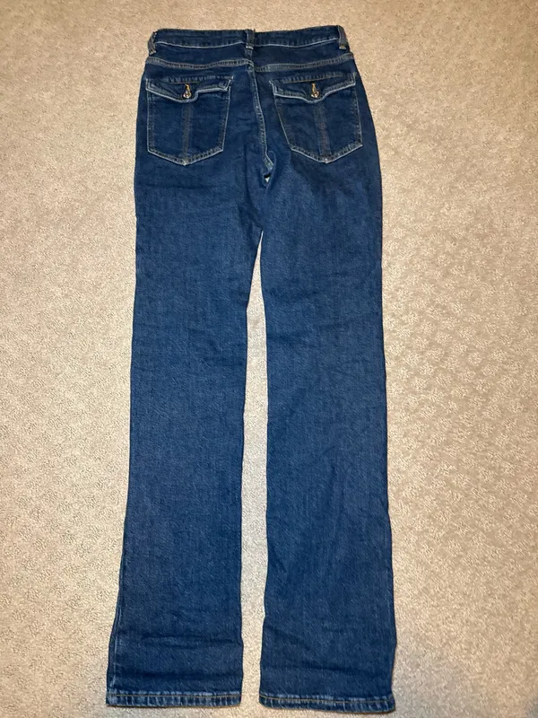 Forever 21 Mid Rise Bootcut Blue Women's Denim Jeans Size 27 - Image 4
