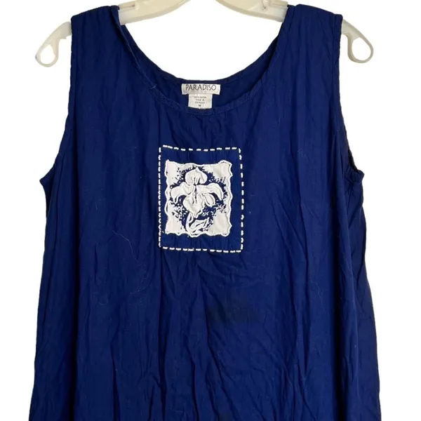 Vintage Paradiso Blue‎ Dress - Image 2
