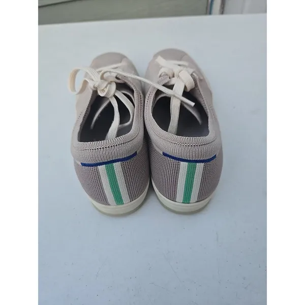 Rothy's The Lace Up Knit Sneaker Storm Gray Women's Casual Shoes Sz 9 - Image 4