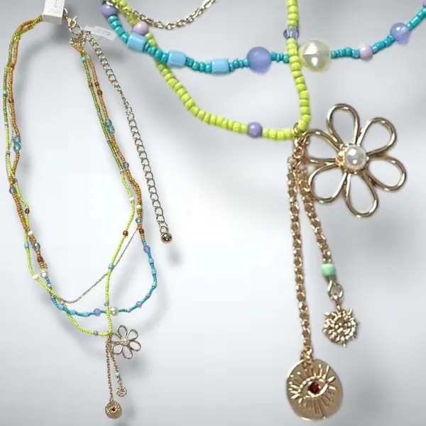 Free People Waikiki Belly Chain NWT Whimsical Charm Charms Beads Body Jewelry - Image 6
