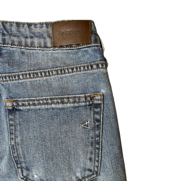 Hidden | Distressed Straight Leg Denim‎ Jeans - Size 25 $78 - Image 3