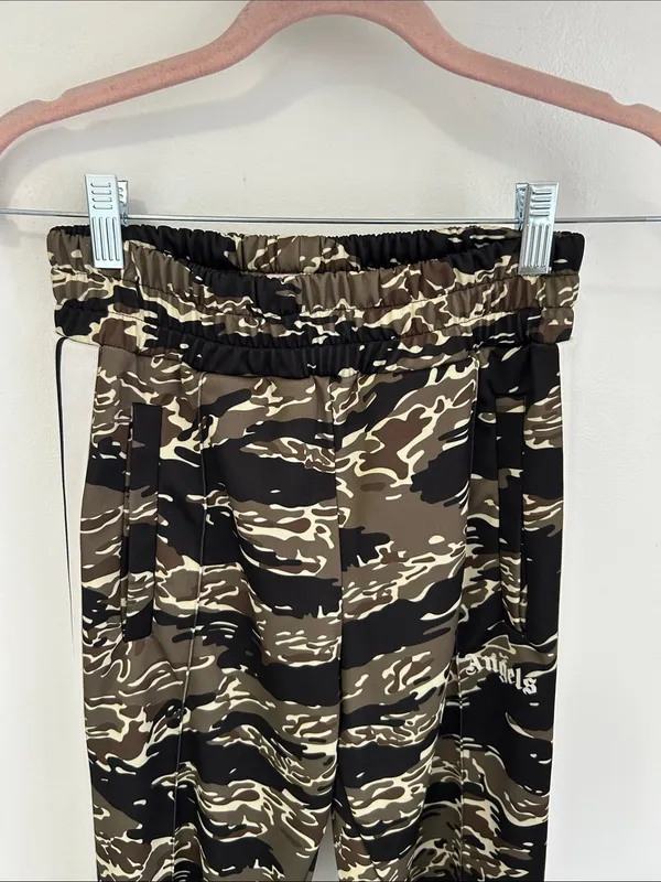 Palm Angels Camo Side Stripe Track Pants - Image 5
