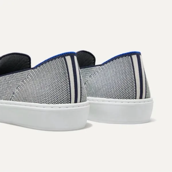 Rothy's The Original Slip On Sneaker in Anchor Blue Size 8.5‎ - Image 3