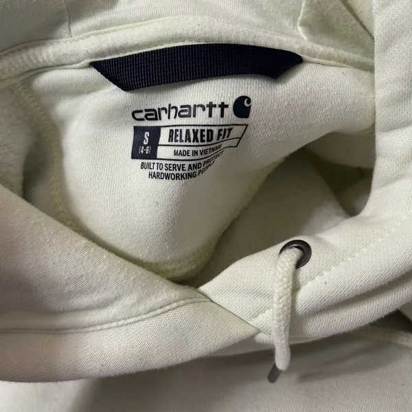 Carhartt Neon Green Hoodie - Image 3