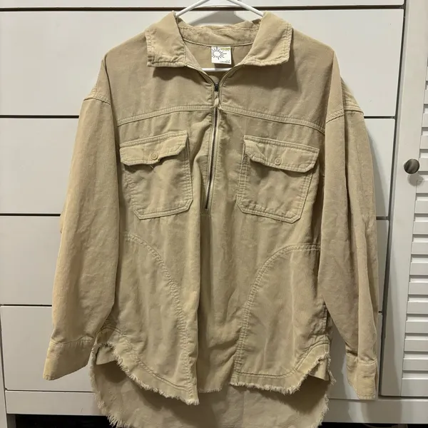 Aerie Offline Corduroy Quarterzip Shacket - Image 2