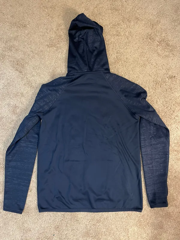 Nike Dri-Fit Women’s Navy Blue University of Michigan hooded sweatshirt - Image 2