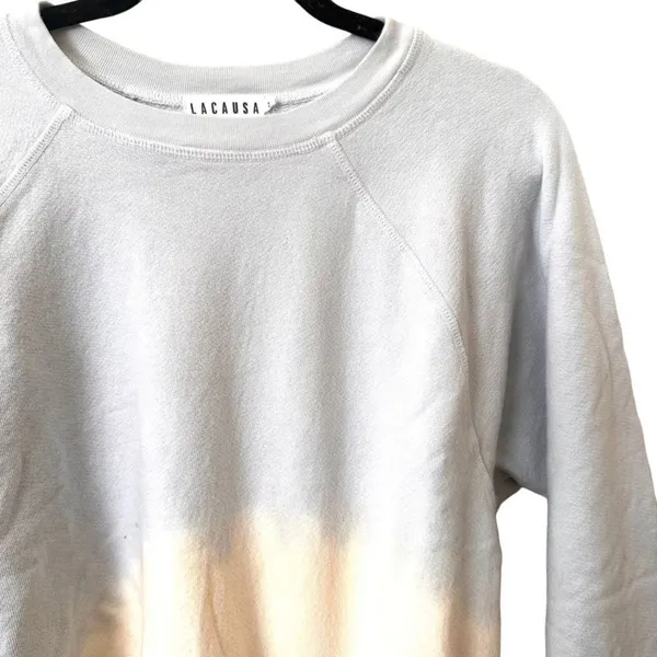 LACAUSA Cosmo Tie Dye Crewneck Small‎ - Image 3