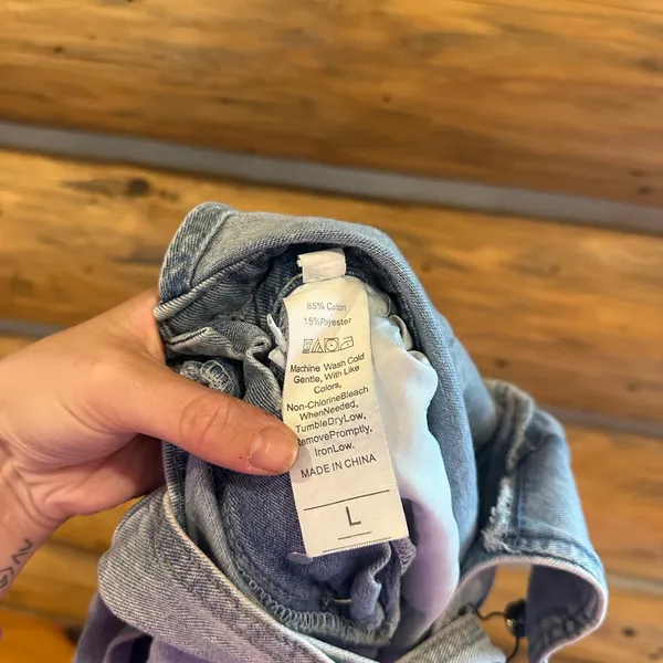 Distressed overalls size L Size L - Image 4