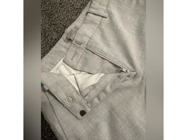 H&M Women Grey Slim Ankle Pants Size 0 - Image 4