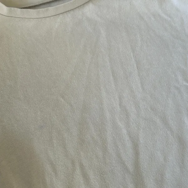 wild fable white cropped short sleeve shirt - Image 3