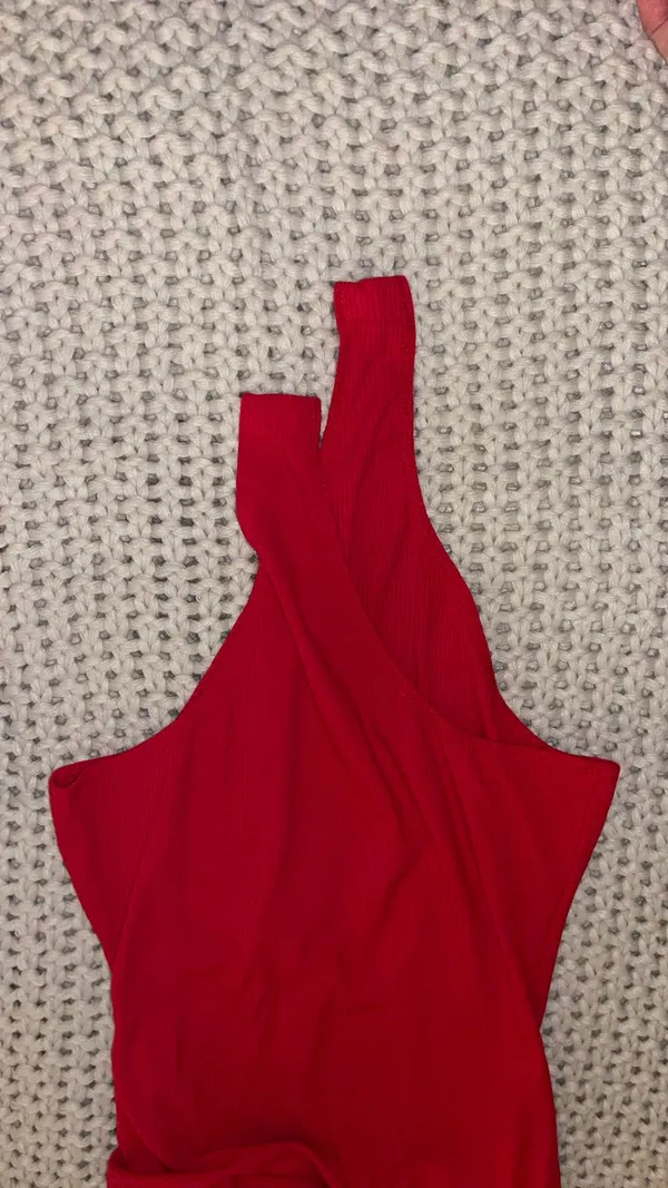 Le lis Red ruffle bodysuit - Image 5