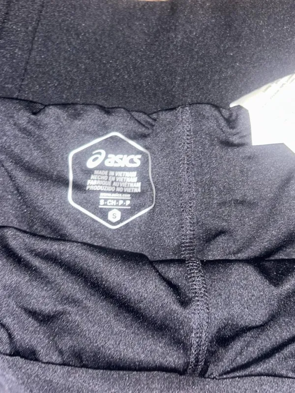 NWT ASICS Black Running Shorts Women's Small - Image 4