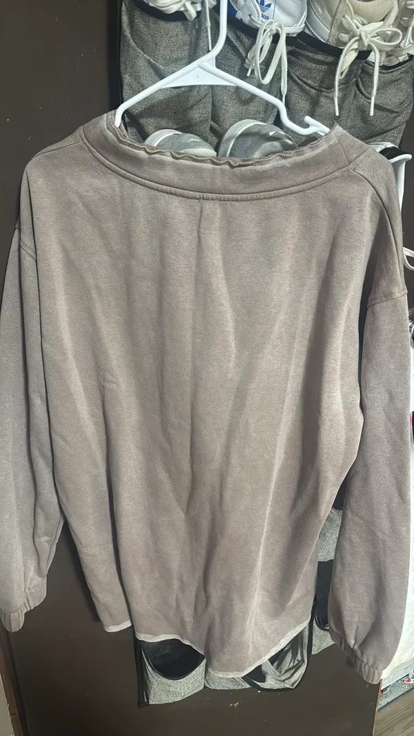 Boutique sweater thermal Gray Size L - Image 2
