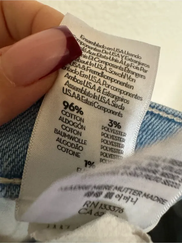 MOTHER The hustler ankle fray jeans size 29 in lost art - Image 11