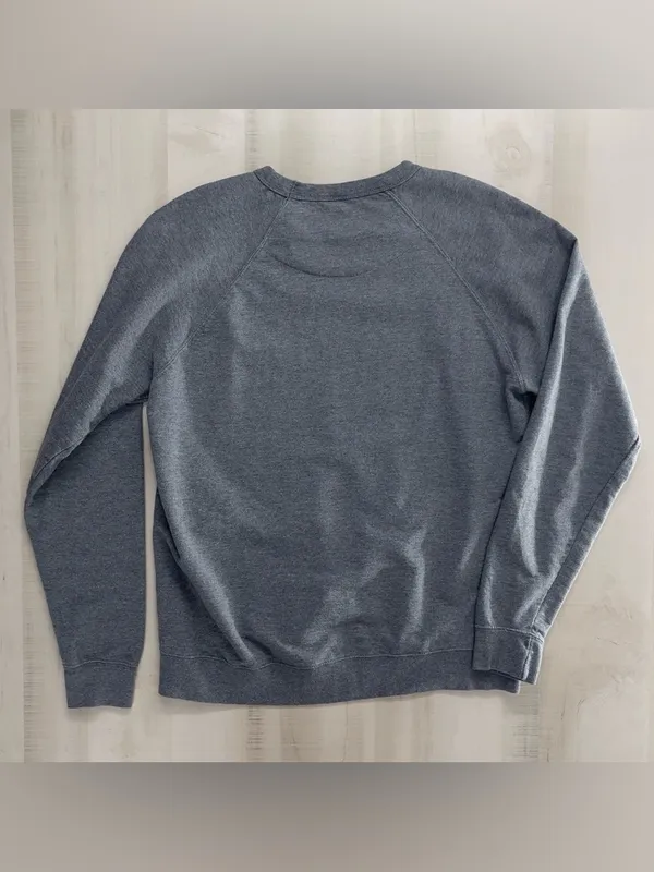 UNISEX Poshmark Gray Crewneck Sweatshirt XL soft loose fit merch delta fleece - Image 5