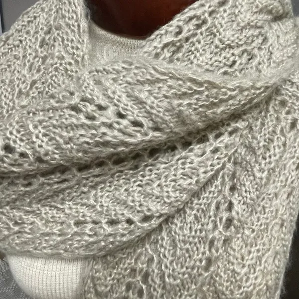 NEW The Limited Sweater Scarf Winter Metallic Versatile - Image 2