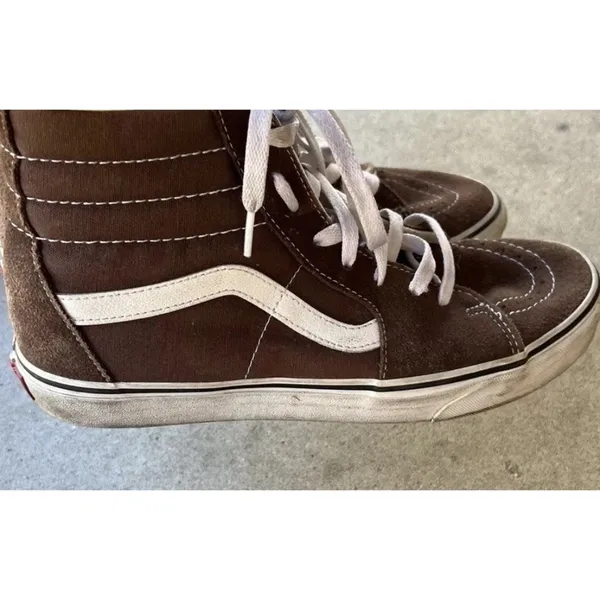 Vans Off The Wall Suede Brown High Top Size Men’s 9.5 Us Wo’s 11 Us 507598 - Image 11