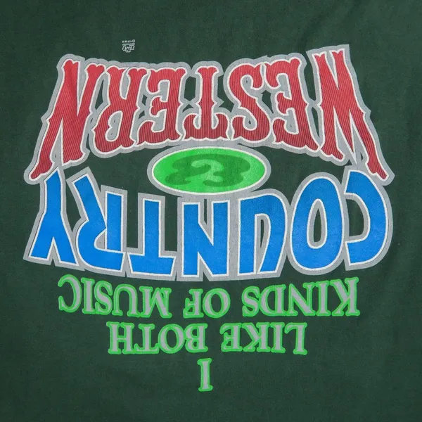 Vintage 90s LSJ Sportswear Country Western Music Shirt - Image 4