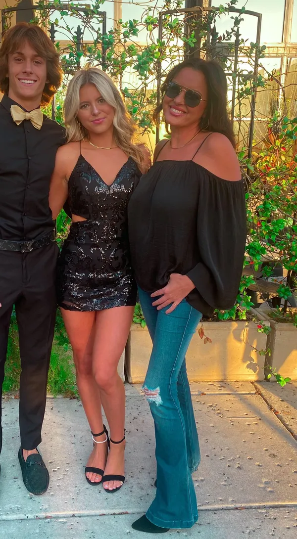 Black Sparkle Homecoming Dress - Image 4